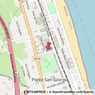 Mappa Via Genova, 18, 63822 Porto San Giorgio, Fermo (Marche)