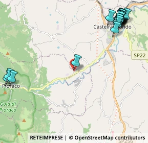 Mappa Località Piani di Lanciano, 62025 Pioraco MC, Italia (3.2395)