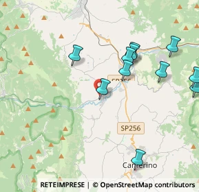 Mappa Località Piani di Lanciano, 62025 Pioraco MC, Italia (4.45273)