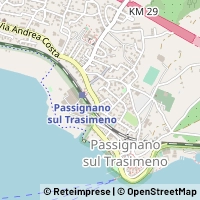 地图 Passignano sul Trasimeno