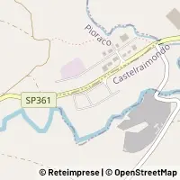 地図 Castelraimondo