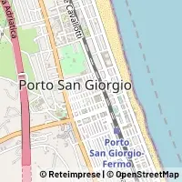 Kaart Porto San Giorgio