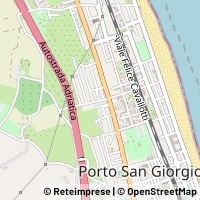 Mapa Porto San Giorgio