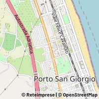 Kort Porto San Giorgio