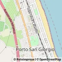 Hartă Porto San Giorgio