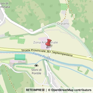 Mappa Zona Artigianale, 1, 62025 Fiuminata, Macerata (Marche)