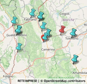 Mappa Località Piano di Lanciano, 62025 Pioraco MC, Italia (16.64778)