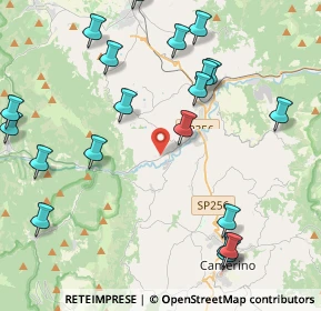 Mappa Località Piano di Lanciano, 62025 Pioraco MC, Italia (5.357)