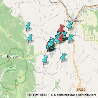 Mappa Località Piano di Lanciano, 62025 Pioraco MC, Italia (0.97586)