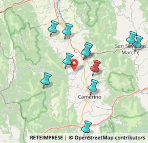Mappa Località Piano di Lanciano, 62025 Pioraco MC, Italia (7.71818)