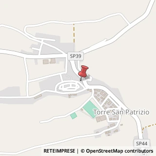 Mappa Via Roma, 10, 63010 Torre San Patrizio, Fermo (Marche)