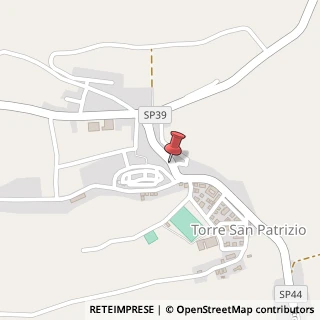 Mappa Via Murri, 14, 63814 Torre San Patrizio, Fermo (Marche)