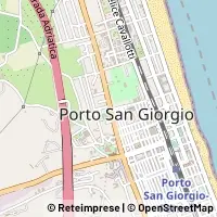 Kort Porto San Giorgio