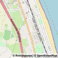 Mapa Porto San Giorgio