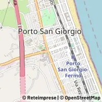 Kort Porto San Giorgio