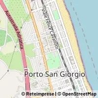 Mapa Porto San Giorgio