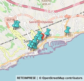 Mappa Corso Garibaldi civ. 82 interno 112 C, 18038 Sanremo IM, Italia (0.71182)