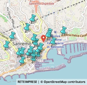 Mappa Corso Garibaldi civ. 82 interno 112 C, 18038 Sanremo IM, Italia (0.4515)