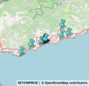 Mappa Corso Garibaldi civ. 82 interno 112 C, 18038 Sanremo IM, Italia (3.71455)