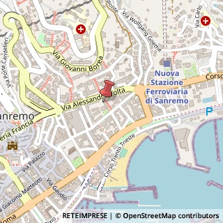 Mappa Corso G. Garibaldi, 111, 18038 Sanremo, Imperia (Liguria)