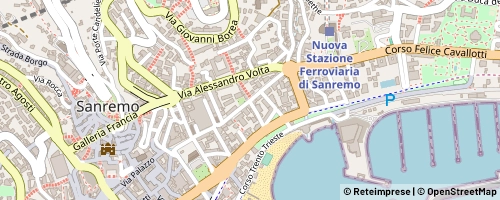 Mappa Sanremo