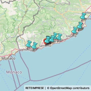 Mappa Via Antonio Fratti, 18038 Sanremo IM, Italia (13.1975)