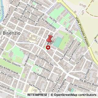 Mappa Via Gioacchino Rossini,  6, 50100 Campi Bisenzio, Firenze (Toscana)