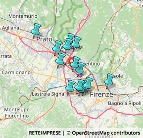 Mappa A11 Km 3 Fi, 50019 Sesto Fiorentino FI, Italia (5.29786)