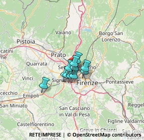 Mappa A11 Km 3 Fi, 50019 Sesto Fiorentino FI, Italia (5.57273)