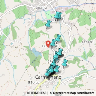 Mappa Via Castelvecchio, 59015 Carmignano PO, Italia (0.50714)