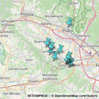 Mappa Via Castelvecchio, 59015 Carmignano PO, Italia (6.0825)