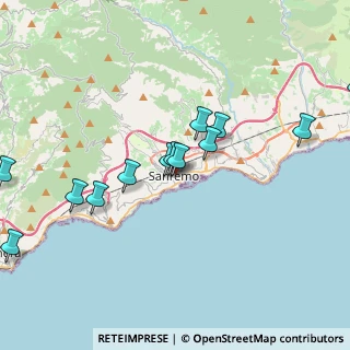 Mappa Via S. Francesco, 18100 Sanremo IM, Italia (4.19769)
