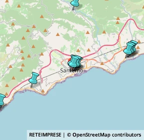 Mappa Via Tapoletti, 18038 Sanremo IM, Italia (4.77438)