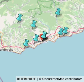 Mappa Giardini Regina Elena, 18038 Sanremo IM, Italia (4.88182)