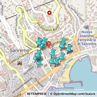 Mappa Via Giorgio Pallavicino, 18038 Sanremo IM, Italia (0.172)