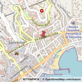 Mappa Via Giorgio Pallavicino, 35, 18038 Sanremo, Imperia (Liguria)