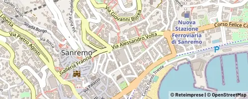 Mappa Sanremo