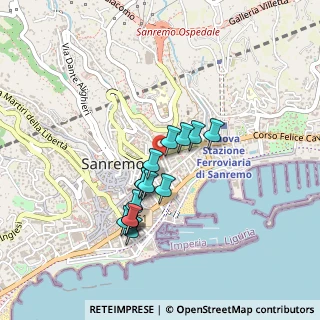 Mappa Via Volta, 18038 Sanremo IM, Italia (0.36933)