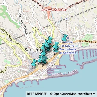 Mappa Via Volta, 18038 Sanremo IM, Italia (0.23684)