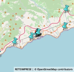 Mappa Via Giorgio Pallavicini, 18038 Sanremo IM, Italia (3.66455)