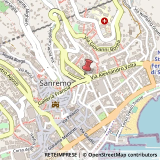 Mappa Via Zeffiro Massa, 10, 18038 Sanremo, Imperia (Liguria)