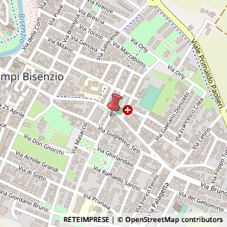 Mappa Via Giacomo Puccini, 1, 50013 Campi Bisenzio, Firenze (Toscana)