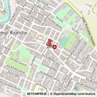 Mappa Via B. Buozzi, 74, 50013 Campi Bisenzio, Firenze (Toscana)