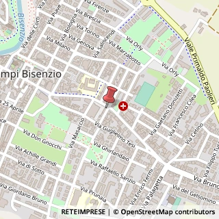 Mappa Via B. Buozzi, 72, 50013 Campi Bisenzio, Firenze (Toscana)