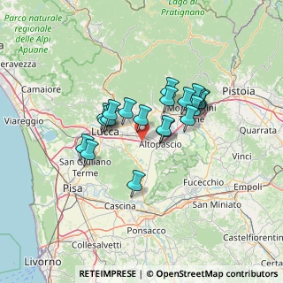 Mappa Via Fossanuova, 55016 Magazzino LU, Italia (10.8455)