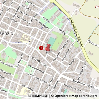 Mappa Via Pietro Mascagni, 13, 50013 Campi Bisenzio, Firenze (Toscana)