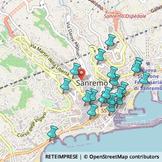 Mappa Strada Rocca, 18038 Sanremo IM, Italia (0.5195)