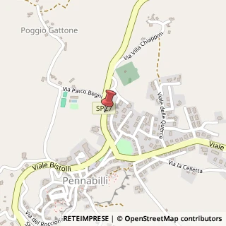 Mappa Via Parco Begni, 24, 47864 Pennabilli, Pesaro e Urbino (Marche)