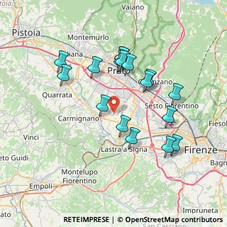Mappa Via del Salciolo, 50013 Campi Bisenzio FI, Italia (7.17059)