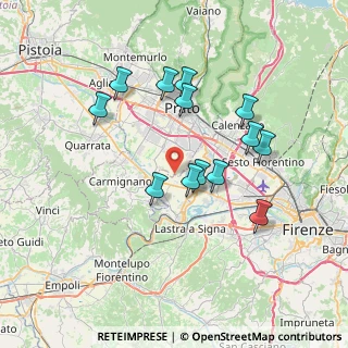 Mappa Via del Salciolo, 50013 Campi Bisenzio FI, Italia (6.75)